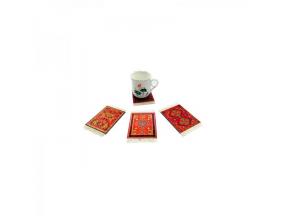 Oriental Cup Coasters, Custom Drink Cork Coaster for Drink Gift 