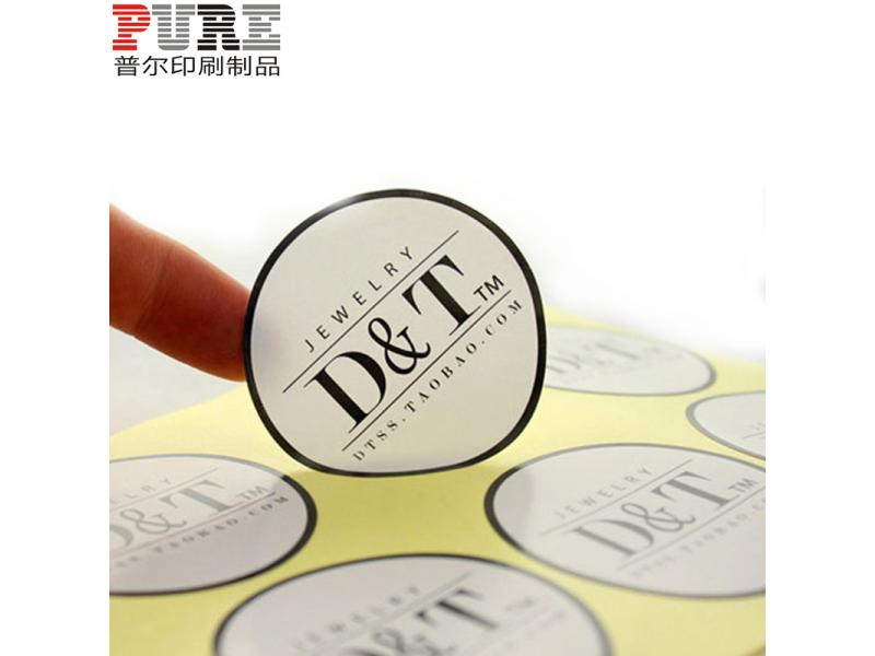 Direct Factory Custom Labels & Stickers Adhesive Roll Paper Vinyl Label Sticker
