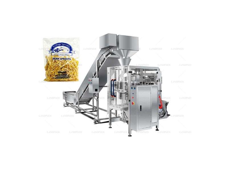 Automatic Bean Sprouts Packaging Machine with Chain Bucket