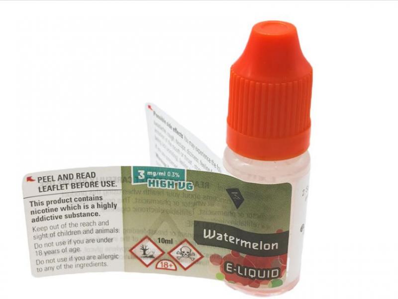 OEM Waterproof Private Printing Custom E Cigarette Vinyl Sticker Roll Adhesive Labels 