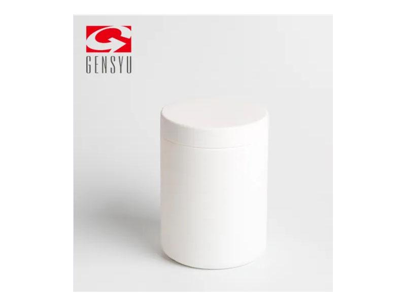 HDPE Plastic Capsule Canister with Lid