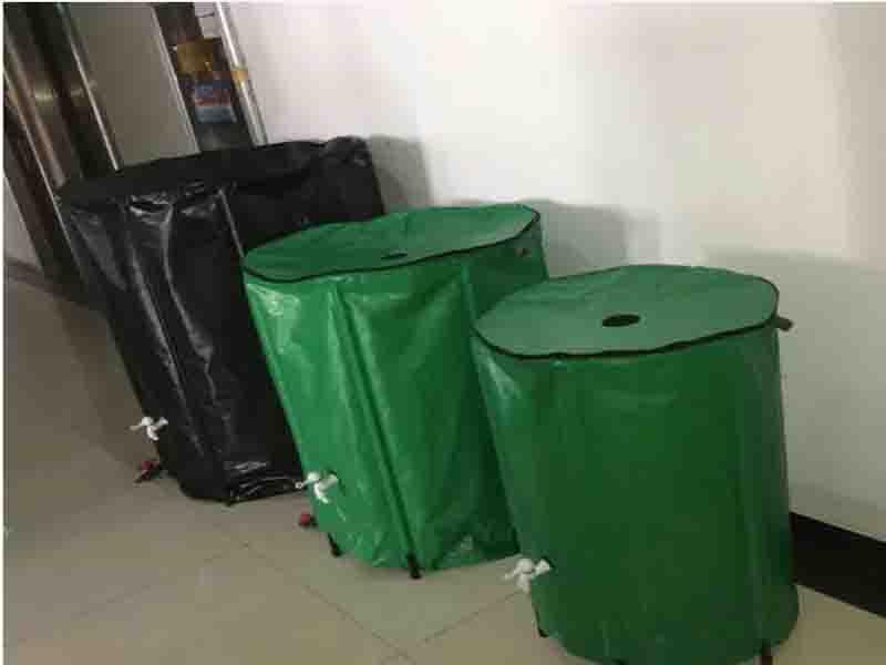 Durable 500L Water Bucket Collapsible PVC Rain Water Barrel