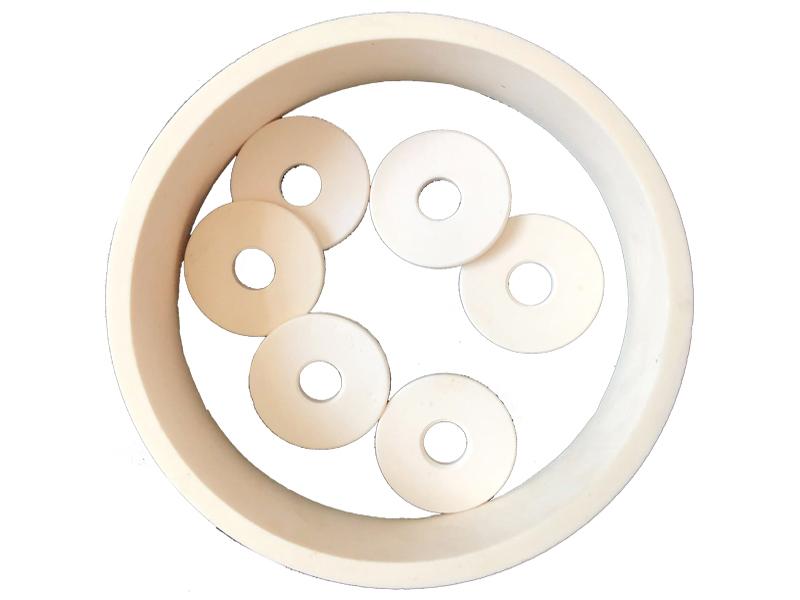 Factory Wholesale Round Alumina Ceramic Ring/Parts