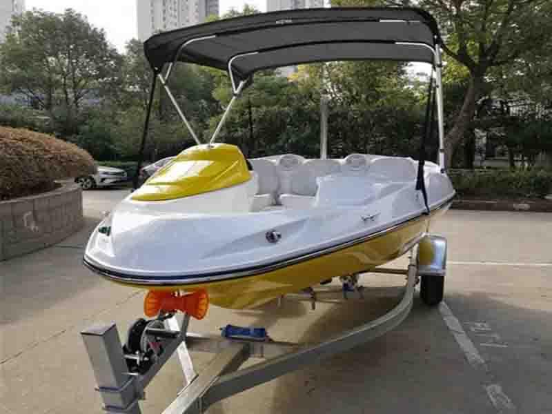 4.6m Fiberglass Water Jet Fishing Boat for Sale