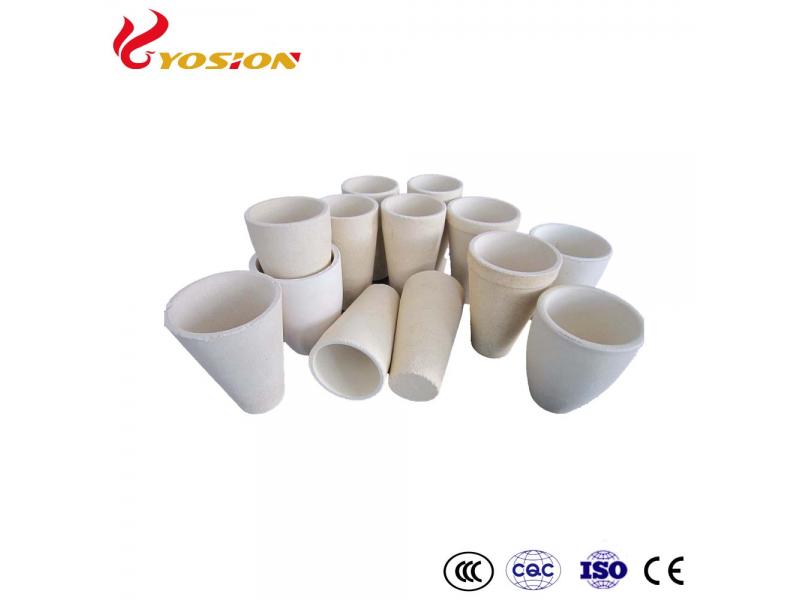 Refractory Fire Assay Clay Crucible for Sample Melting