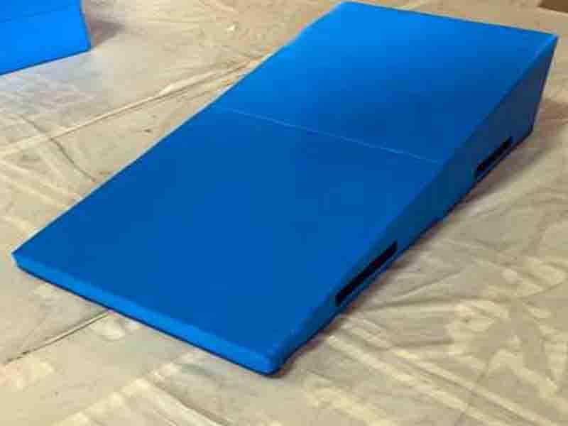 Folding Gymnastics Cheese Wedge Skill Shape Tumbling Preschool Incline Mat