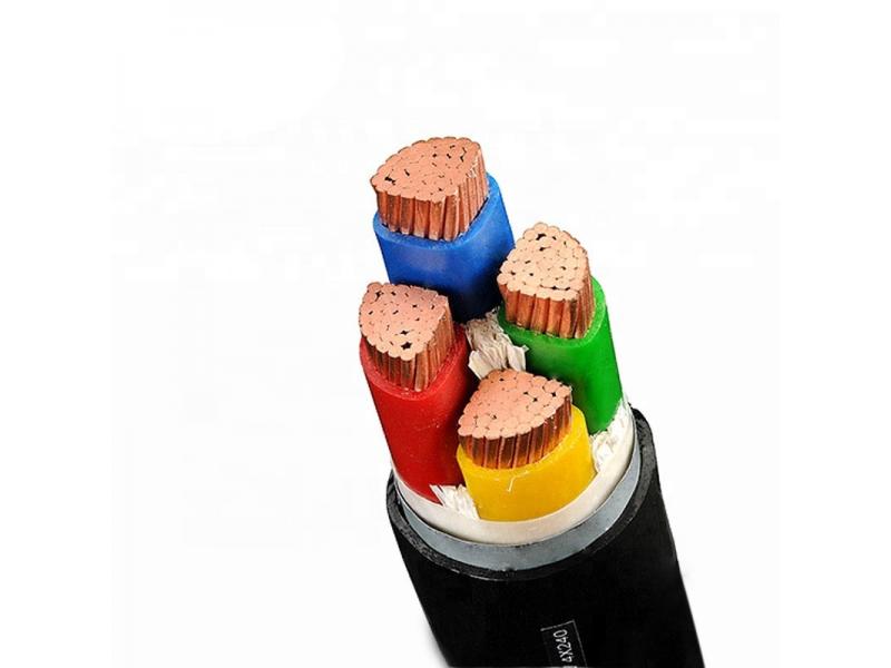 LV Cable Strand Copper Core PVC Insulation Steel Tape Armour Cable