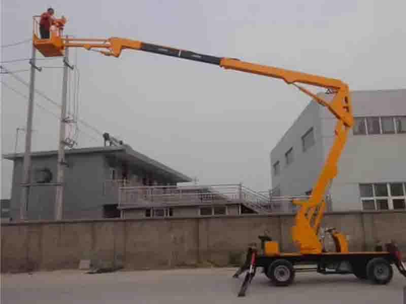 Widely Used Folding Arm Hydraulic Self-Working Boom Lift Platform