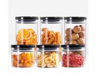 Borosilicate Glass Nuts Dried Fruit Storage Jar