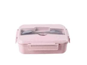 Microwave Safe PP and Wheat Straw Meal Prep Lunch Box