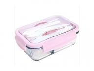 Microwave Oven Glass Lunch Box Food Storage Container