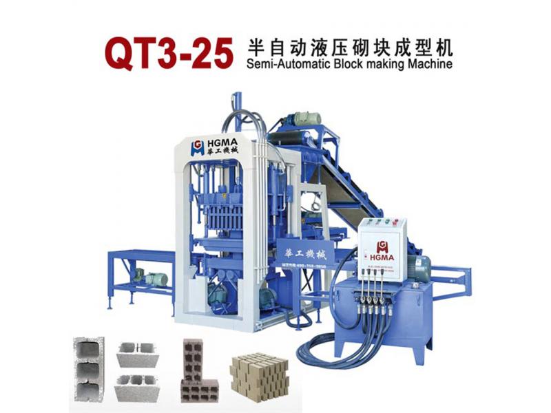 HG  QT3-15 Automatic Block Making Machine