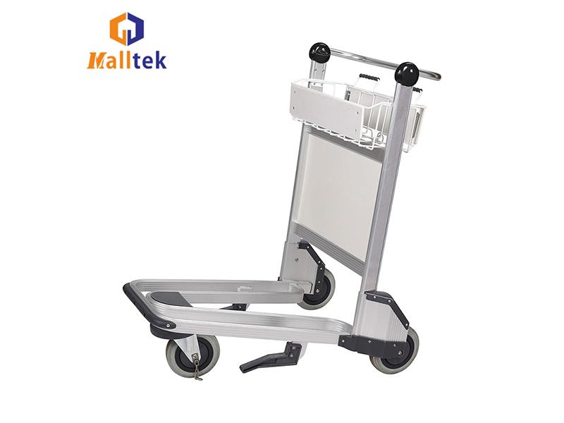 Popular Aluminum Airport Luggage Baggage Trolley with Brake