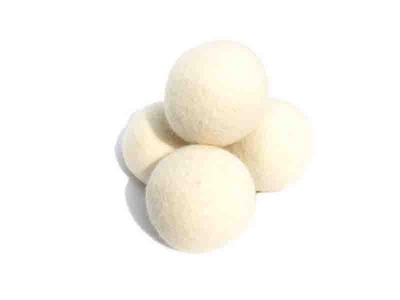 6 Pack Wool Dryer Balls Organic for Laundry Ball Cotton Bag 