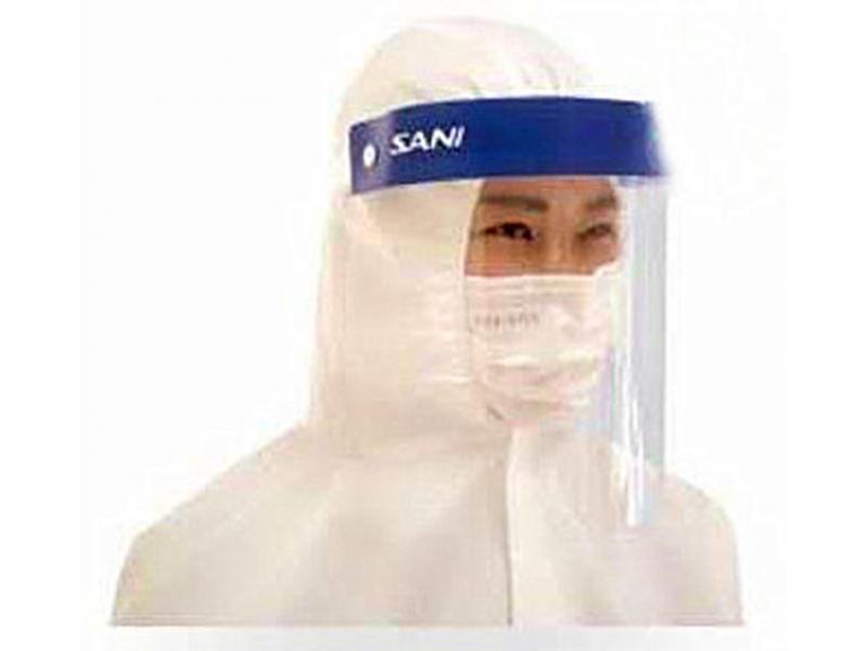 Protective Headwear Cap Face Eye Anti Droplet Anti Virus Anti Saliva Epidemic Spitting Isolation Cap