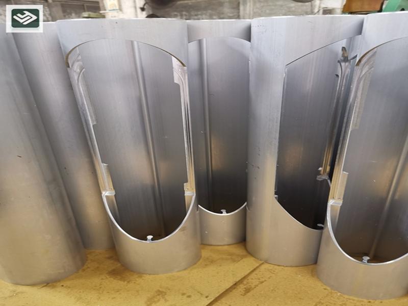 Aluminum Section Machining Extrusion Profile for Face Indentification Machine