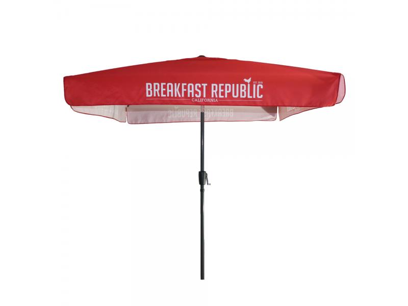 2M Polyester Print Logo Outdoor Beer Umbrella Promotional Umbrella Parasol