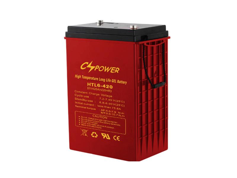 CSPOWER (HTL6-420) 6V 420Ah High Temperature Deep Cycle Solar Gel Battery