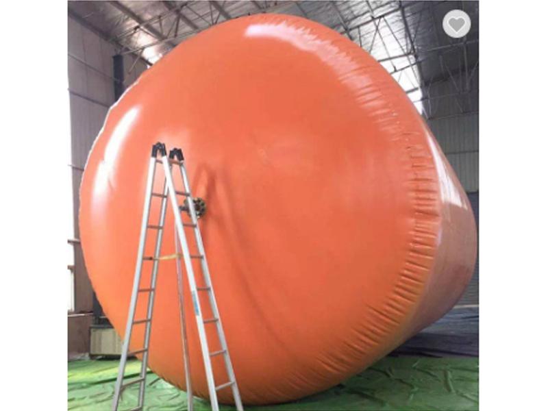 Supplier Anticorrosive Flexible Airtightness PVC Red Mud Biogas Fermenter Bag Tank 