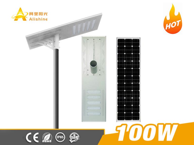80W-120W Large Integrated Solar LED Street Light with High Brightness LED Chips
