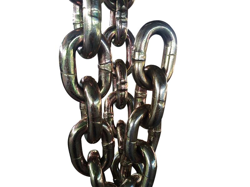 Us Type / EN818 / DIN766 Steel Link Chain 10mm Black Load Chain 