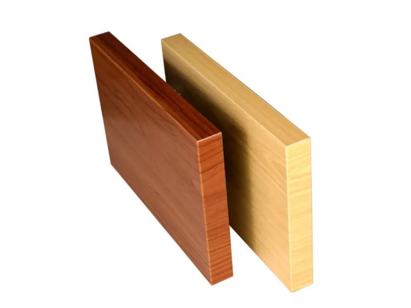 Wood Color Aluminium Panel for Wall Cladding and Decoration