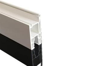 White Sliding PVC Profiles for Window