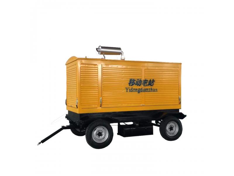 Portable Type 125kva  Mobile Diesel Power Station with CE