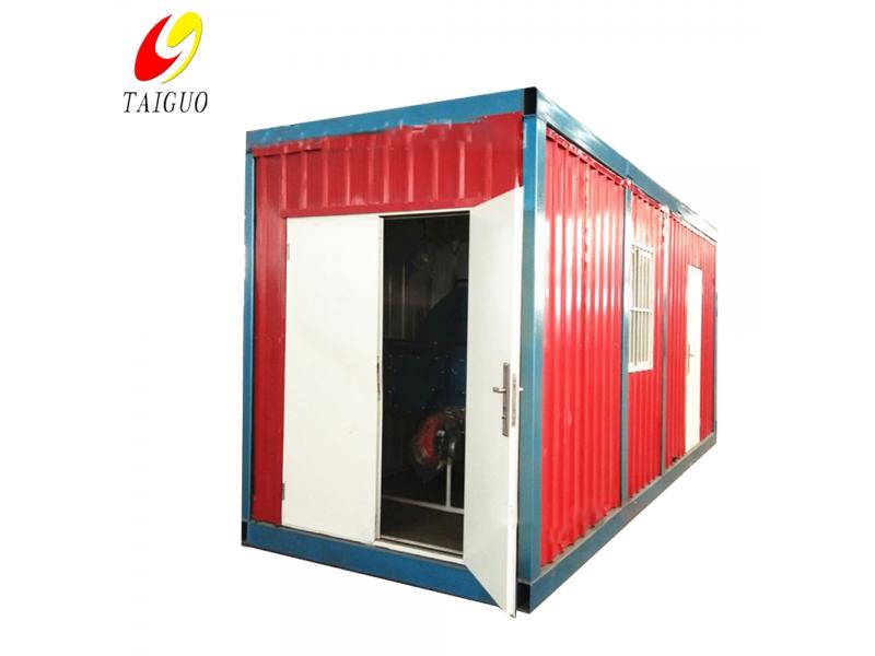 Free Install Easy Operation Gas Oil 600000 Kcal Container Mobile Truck Steam Boiler