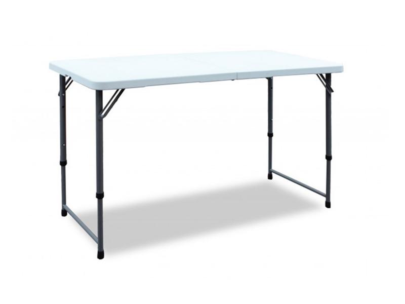 4FT Fold-in-Half Table (Adjustable Height)