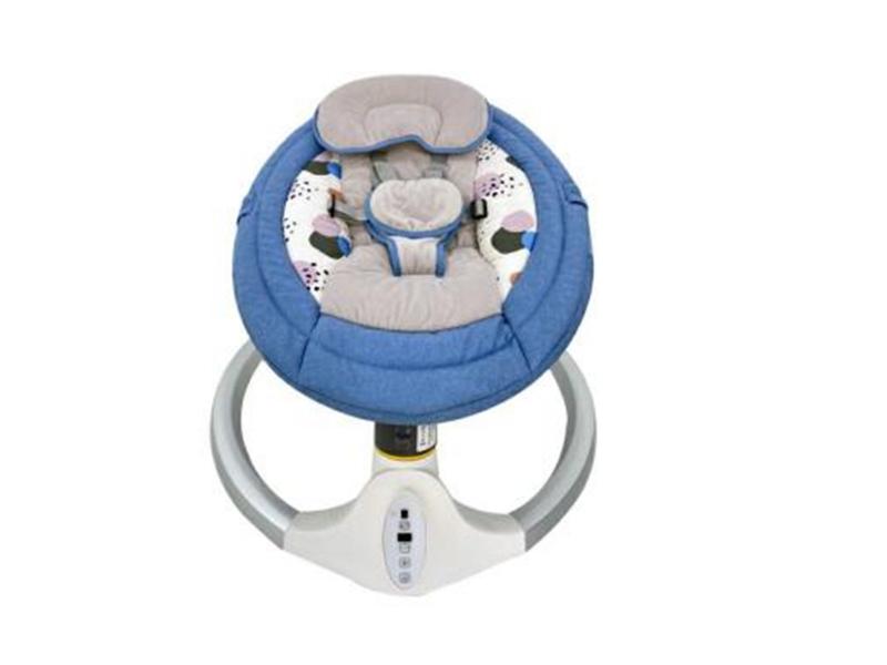 Coloured Baby Automatic Swing Bassinet with Vibration and Melody Function
