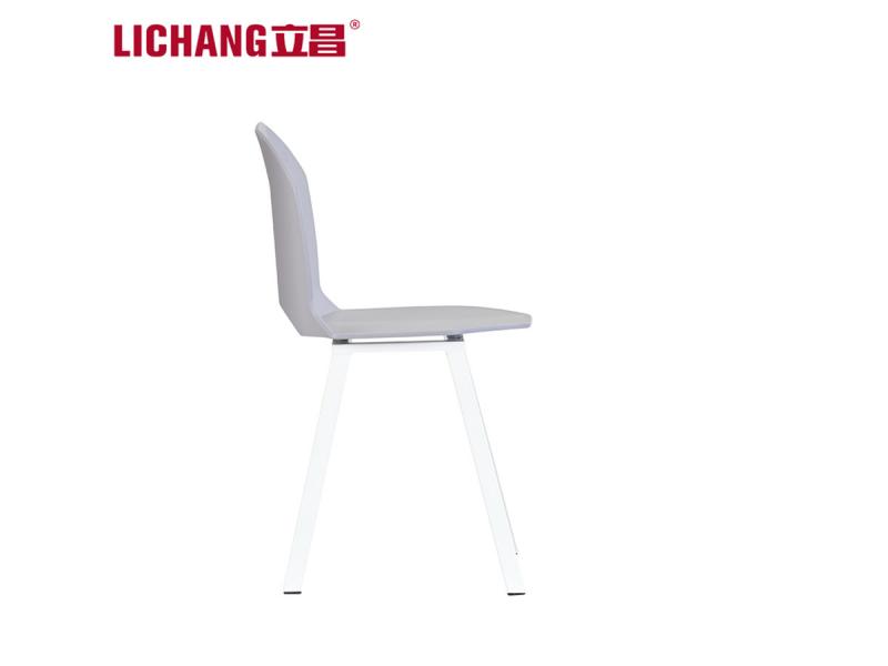 Factory Direct Ship Colorful Comfortable Fancy Plastic Living Room Chair with Metal Legs XRB-105