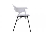 Factory Direct Plastic Shell Living Room Chair with Metal Leg XRB-060