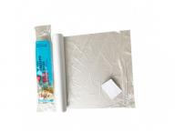 Transparent HDPE Food Packaging Flat Bags On Roll