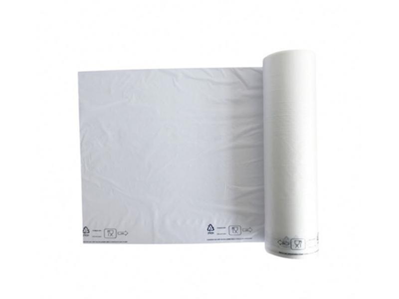 Transparent HDPE Food Packaging Flat Bags On Roll