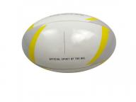 Official Size 5 High Quality Rubber Rugby Printed Custom Logo Game Football