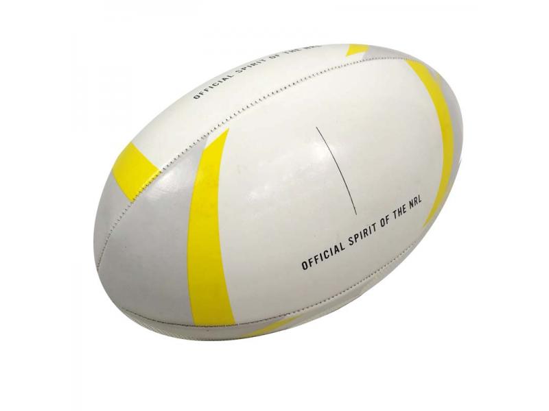 Official Size 5 High Quality Rubber Rugby Printed Custom Logo Game Football