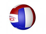 Custom Styles Veneer  Volleyballs Glowing Blending Volleyball