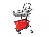 Guaranteed Quality Plastic Basket Load Basket Shopping Trolley