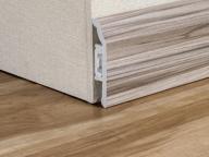 Plastic Flooring Accessories PVC Skirting Board for SPC Floor