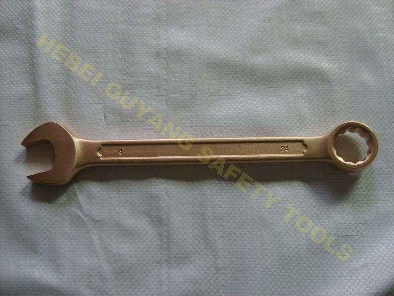 Explosion Proof Hand Tools Wrench Spanner Combination Al-Cu Be-Cu ATEX