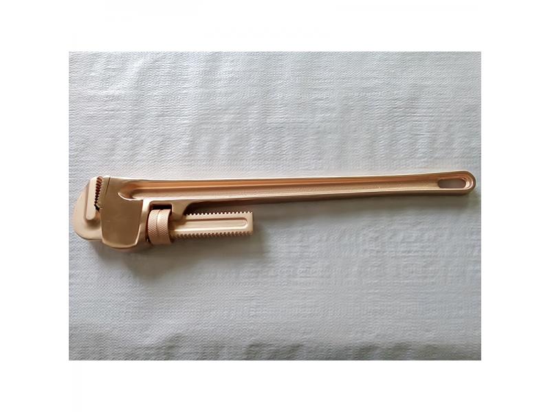 Non-Sparking Tools Pipe Wrench Spanner Be-Cu or Al-Cu ATEX