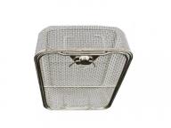 High Quality Stainless Steel Wire Mesh Basket /Sterilization Basket with Cover