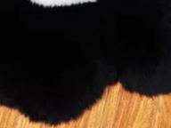 Animal Pattern Faux Fur Floor Rug with Animal Pattern