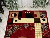 Polyester Woven Printed Floor and Door Carpet Print Carpet