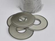 20 Micron 90 Mm Stainless Steel Wire Mesh Dutch Weave Filter Disc with Outside and Center Rim