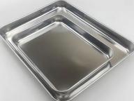 Food Grade 304 316 Stainless Steel Wire Metal Mesh Oven Baking Tray / Baking Pan / Baking Sheet