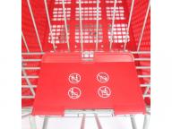 180L Good Quality Plastic Shopping Trolley for Supermarket