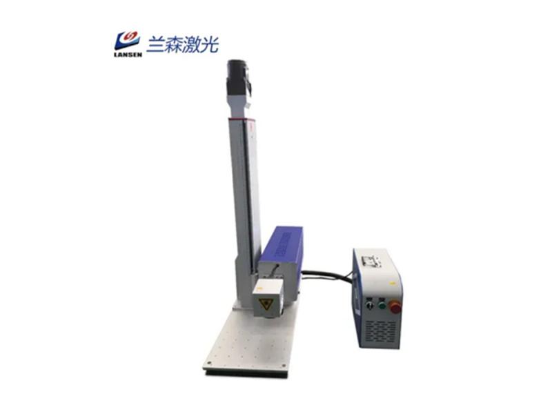 Mini CO2 RF Davi 30W Feather Wood Laser Marking Machine for Nonmetal Materials Pictures & Photos Min