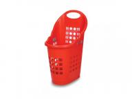 Manufacturer 52 Liters Safety Design Plastic Collapsible Basket